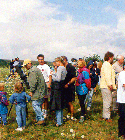 1999-08-dg-SoFi - Josef Garcia , Thierry und Werner beim großen SoFi-Warten